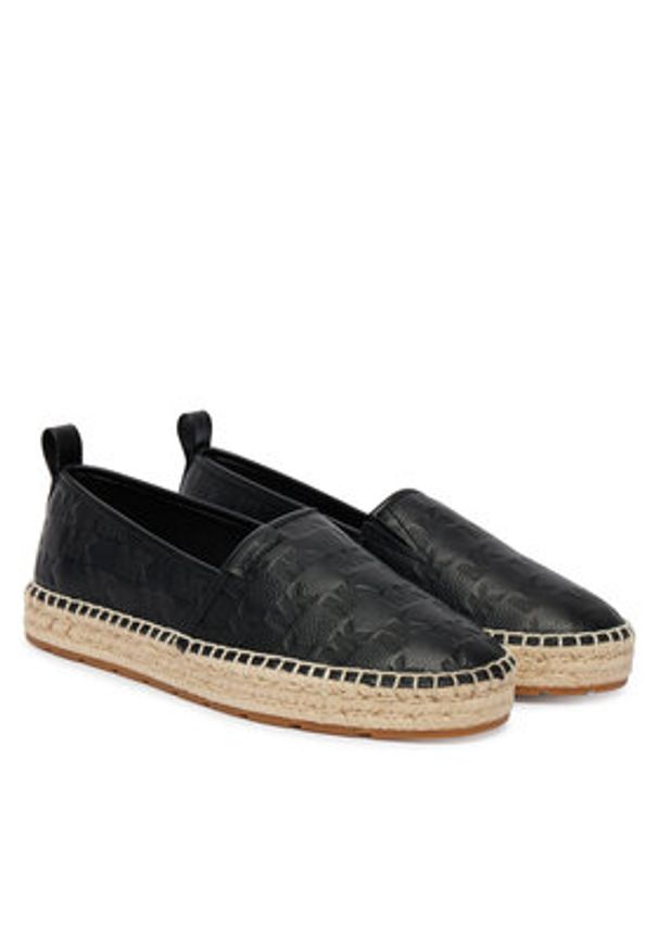 MICHAEL Michael Kors Espadryle Elias 42S6ELFP1L Czarny. Kolor: czarny. Materiał: skóra