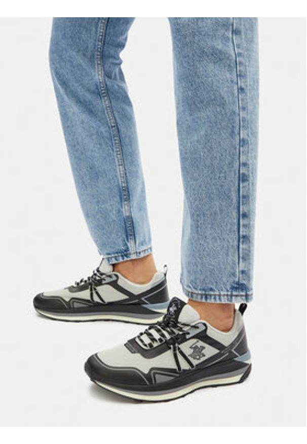 Beverly Hills Polo Club Sneakersy VSS25-B006 Szary. Kolor: szary. Materiał: materiał