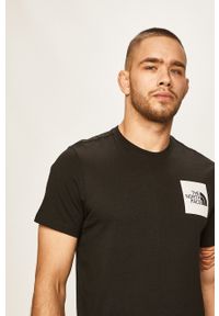 The North Face - T-shirt NF00CEQ5JK31-JK31. Okazja: na co dzień. Kolor: czarny. Materiał: materiał. Wzór: nadruk. Styl: casual #5