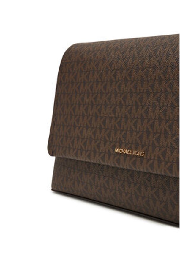 MICHAEL Michael Kors Torebka Nessa 30T5G8ZM3B Brązowy. Kolor: brązowy. Materiał: skórzane