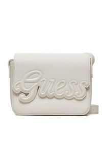 Guess Torebka J4GZ20 WG730 Écru. Materiał: skórzane