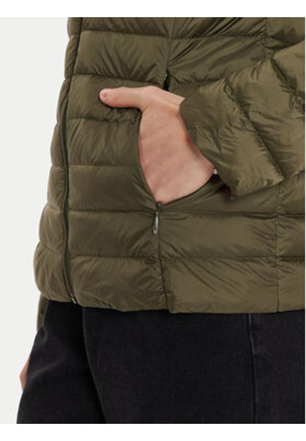 Jott Kurtka puchowa Cloe P000WDOW01 Zielony Slim Fit. Kolor: zielony. Materiał: syntetyk