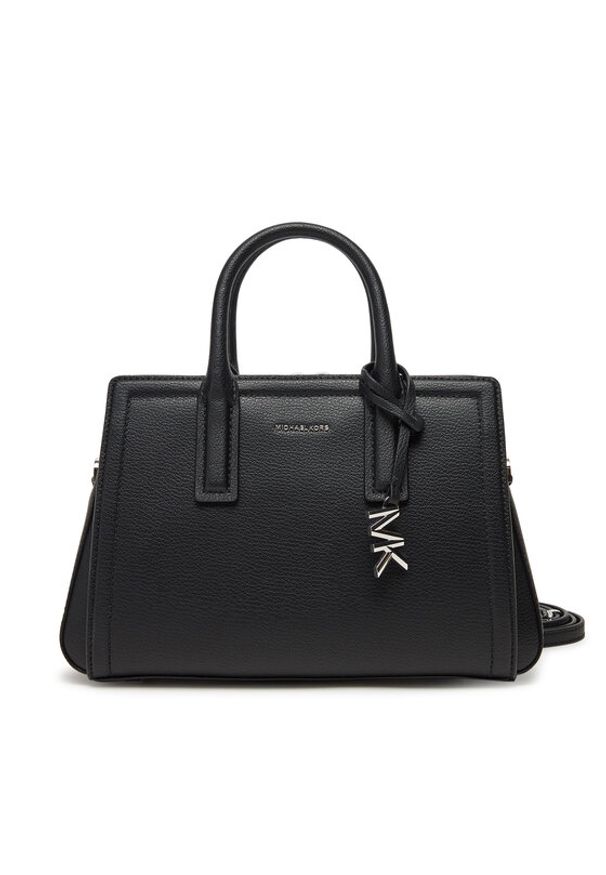 MICHAEL Michael Kors Torebka Laila 30S5S9IS1L Czarny. Kolor: czarny. Materiał: skórzane