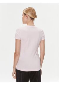 Guess T-Shirt W4RI33 J1314 Różowy Slim Fit. Kolor: różowy. Materiał: bawełna #2