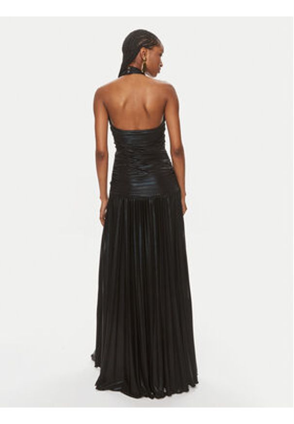 Babylon Sukienka wieczorowa MF200U Czarny Regular Fit. Kolor: czarny. Materiał: syntetyk. Styl: wizytowy