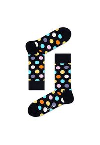Happy-Socks - Happy Socks Skarpety wysokie unisex BDO01-9350 Czarny. Kolor: czarny. Materiał: materiał, bawełna