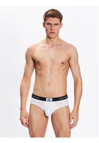 Calvin Klein Underwear Komplet 3 par slipów 000NB3527A Kolorowy. Materiał: bawełna. Wzór: kolorowy #4