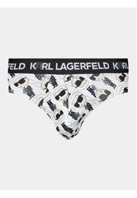 Karl Lagerfeld - KARL LAGERFELD Komplet 3 par slipów Ikonik 2.0 Brief Set (Pack 3) 236M2101 Czarny. Kolor: czarny. Materiał: bawełna #4