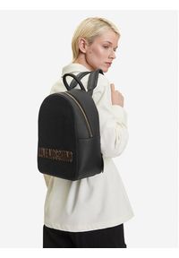 Love Moschino - LOVE MOSCHINO Plecak JC4193PP1MKD0000 Czarny. Kolor: czarny. Materiał: skóra
