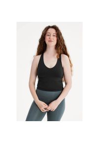 GIRLFRIEND COLLECTIVE - Damski tank top Girlfriend Collective Float Zoe. Kolor: czarny #2
