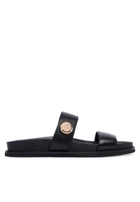 Klapki Tory Burch. Kolor: czarny. Styl: sportowy #1