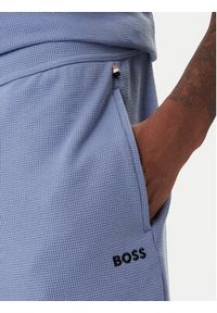 BOSS Szorty sportowe Waffle 50535884 Błękitny Regular Fit. Kolor: niebieski. Materiał: bawełna. Styl: sportowy #2
