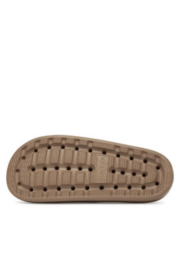 Hunter Klapki S55796-B Brązowy. Kolor: brązowy. Materiał: syntetyk