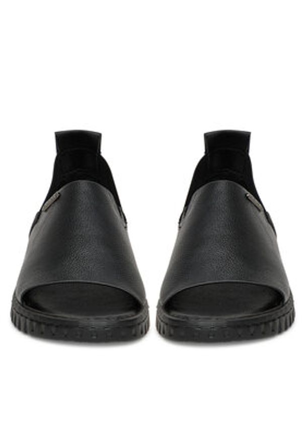 Go Soft Sandały LA319143-6 Czarny. Kolor: czarny. Materiał: materiał, syntetyk