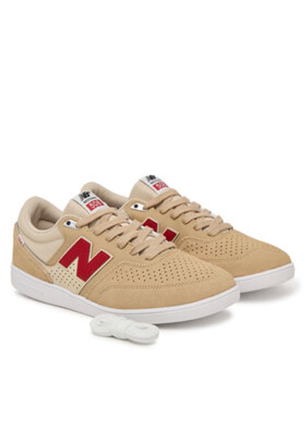 New Balance Sneakersy UN508TBR Beżowy. Kolor: beżowy. Materiał: skóra, zamsz