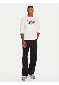 Reebok Longsleeve RK25138CCM Biały Regular Fit. Kolor: biały. Materiał: bawełna. Długość rękawa: długi rękaw #5