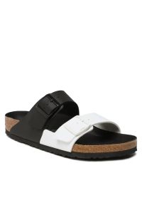 Birkenstock - BIRKENSTOCK ARIZONA SPLIT BF BLACK/WHITE. Kolor: czarny #4