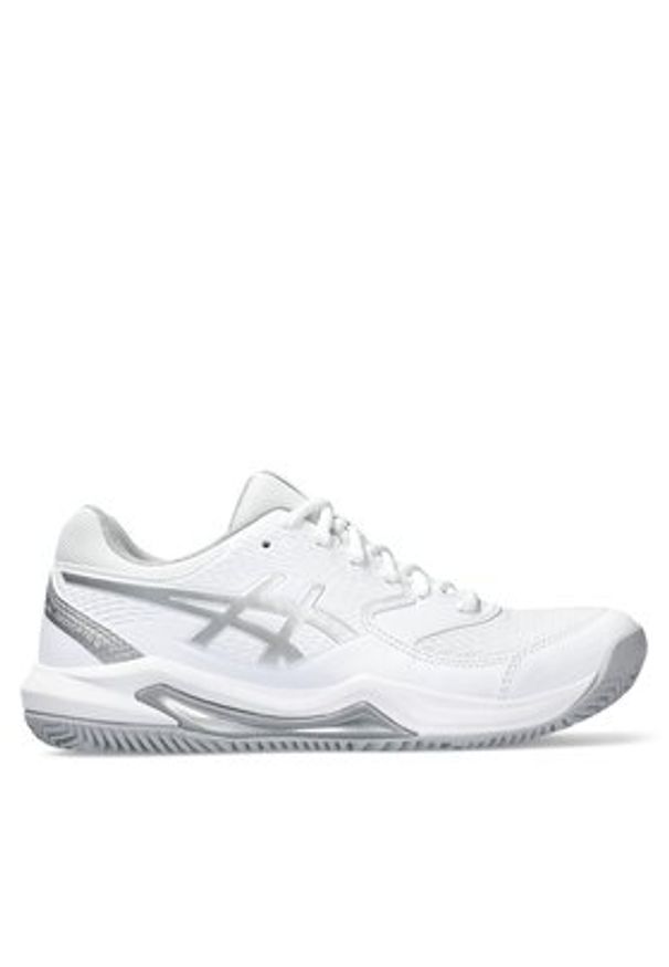 Asics Buty do tenisa Gel-Dedicate 8 Clay 1042A255 Biały. Kolor: biały. Materiał: materiał. Sport: tenis