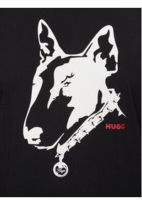 Hugo T-Shirt Dammock 50504916 Czarny Regular Fit. Kolor: czarny. Materiał: bawełna #3