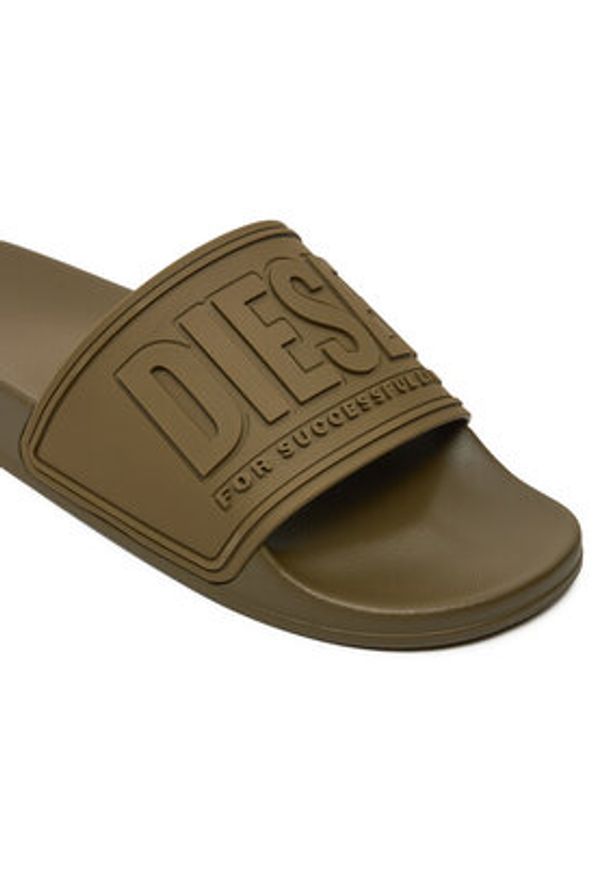 Diesel Klapki Sa-Mayemi Cc Y02801 P4441 T7429 Khaki. Kolor: brązowy