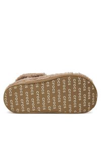 Crocs Kapcie Classic Cozzzy 209386 Beżowy. Kolor: beżowy. Materiał: materiał #5