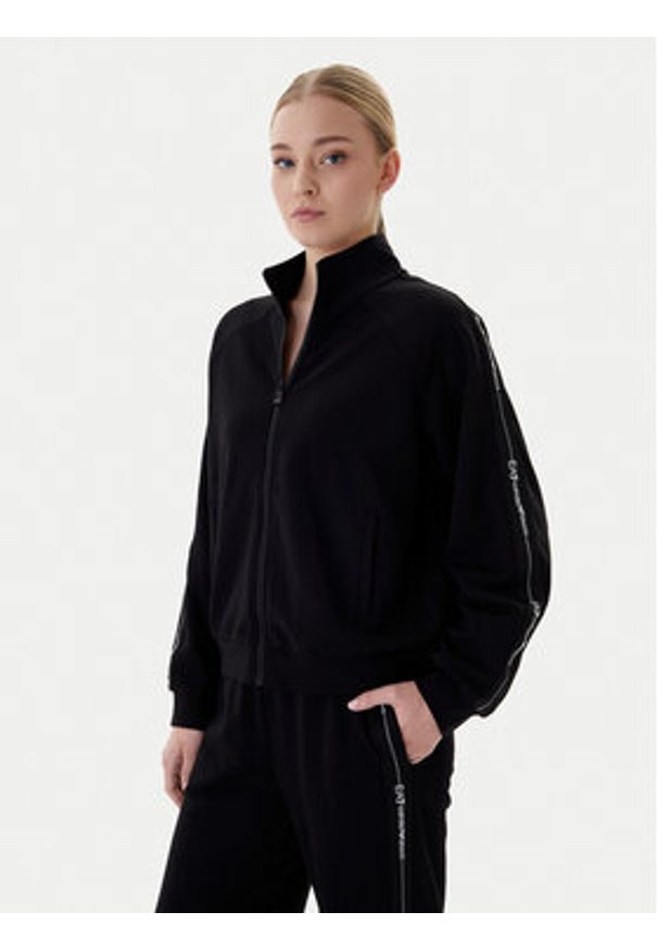 EA7 Emporio Armani Dres 7W000979 AF12501 UC001 Czarny Regular Fit. Kolor: czarny. Materiał: syntetyk