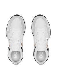 BOSS - Boss Sneakersy Jonah Runn 50498280 Biały. Kolor: biały. Materiał: skóra #5