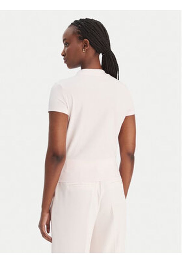 Guess T-Shirt W4BI26 J1314 Różowy Regular Fit. Kolor: różowy. Materiał: bawełna