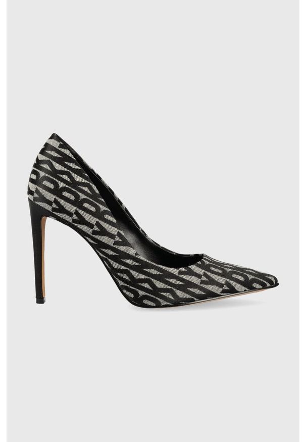 DKNY - Dkny szpilki MABI kolor czarny K1335153. Kolor: czarny. Obcas: na szpilce. Wysokość obcasa: średni