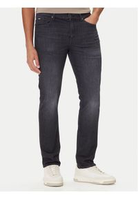 BOSS Jeansy H-Delaware 50550954 Czarny Slim Fit. Kolor: czarny