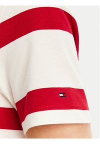 TOMMY HILFIGER - Tommy Hilfiger T-Shirt Script WW0WW45746 Czerwony Regular Fit. Kolor: czerwony. Materiał: bawełna #5