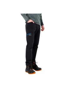 WOOLONA - Spodnie turystyczne męskie z wewnętrzną warstwą 100% merino Woolona Trek. Kolor: czarny. Sezon: lato. Sport: turystyka piesza