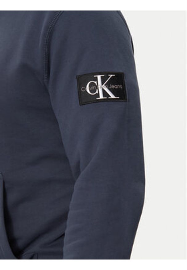 Calvin Klein Jeans Bluza J30J323430 Granatowy Regular Fit. Kolor: niebieski. Materiał: bawełna