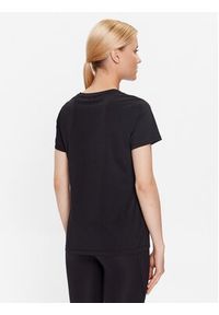 DKNY T-Shirt P03ZBDNA Czarny Regular Fit. Kolor: czarny. Materiał: bawełna #4