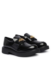 Love Moschino - LOVE MOSCHINO Loafersy JA10404G0NJD0000 Czarny. Kolor: czarny. Materiał: skóra #5