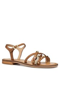 Geox Sandały D Maddalusiac D55YMD 01JQS C5006 Brązowy. Kolor: brązowy. Materiał: skóra #6
