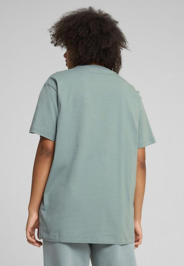 Puma - Koszulka unisex Essentials Elevated PUMA Green Moon. Kolor: zielony. Materiał: materiał
