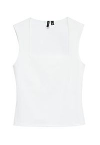 Vero Moda Top Million 10312751 Biały Slim Fit. Kolor: biały. Materiał: syntetyk #6