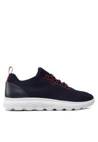 Geox Sneakersy U Spherica A U15BYA 0006K C4064 Granatowy. Kolor: niebieski. Materiał: materiał #2