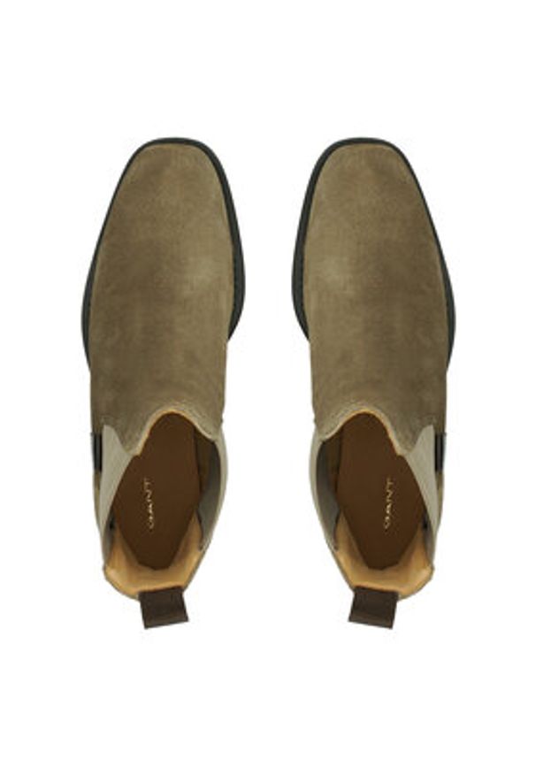 GANT - Gant Sztyblety 29553771 Beżowy. Kolor: beżowy. Materiał: skóra, zamsz
