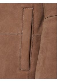 Milestone Kurtka przejściowa Alerio 531624 21330 Brązowy Regular Fit. Kolor: brązowy. Materiał: skóra #2
