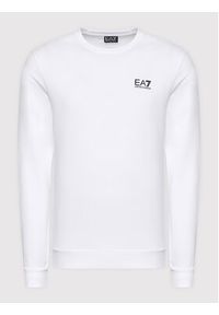 EA7 Emporio Armani Bluza 8NPM52 PJ05Z 1100 Biały Regular Fit. Kolor: biały. Materiał: bawełna