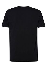 Petrol Industries T-Shirt M-1030-TSR001 Czarny Regular Fit. Kolor: czarny
