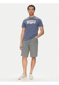 Levi's® Szorty jeansowe 568™ 001K8-0002 Czarny Loose Fit. Kolor: czarny. Materiał: bawełna #3