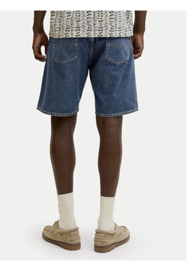 Jack & Jones Szorty jeansowe Ony Original 12289725 Niebieski Regular Fit. Kolor: niebieski. Materiał: bawełna