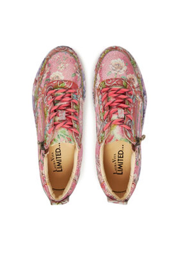 Laura Vita Sneakersy Nikito 62 Kolorowy. Materiał: skóra. Wzór: kolorowy