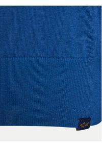 PAUL & SHARK - Paul&Shark Sweter 24411529 Granatowy Regular Fit. Kolor: niebieski. Materiał: bawełna #2