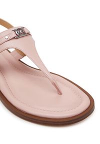 MICHAEL Michael Kors Sandały T-Strap 40S5MAFS4L Różowy. Kolor: różowy. Materiał: skóra
