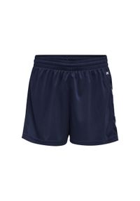 Spodenki dziecięce Hummel hmlCORE XK. Okazja: na uczelnię. Kolor: niebieski. Styl: sportowy, elegancki. Sport: joga i pilates #1