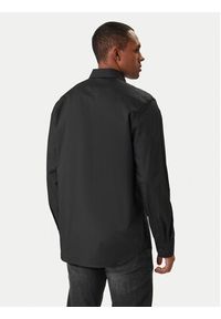Karl Lagerfeld - KARL LAGERFELD Koszula 605912 561600 Czarny Regular Fit. Typ kołnierza: dekolt w karo. Kolor: czarny. Materiał: bawełna #2